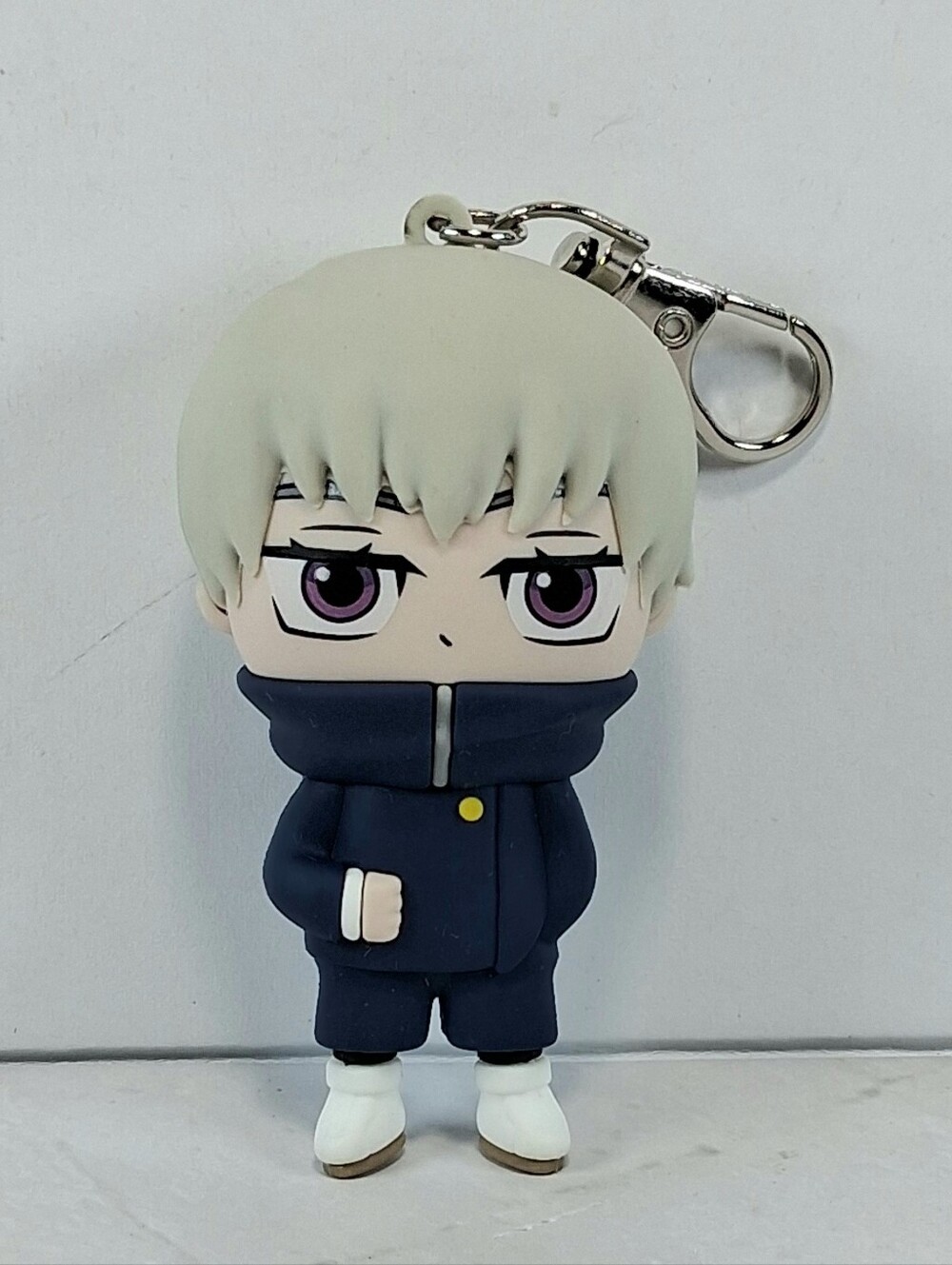 Toge Inumaki Jujustsu Kaisen Clip-on Keychain Charm Lobster Clasp Metal